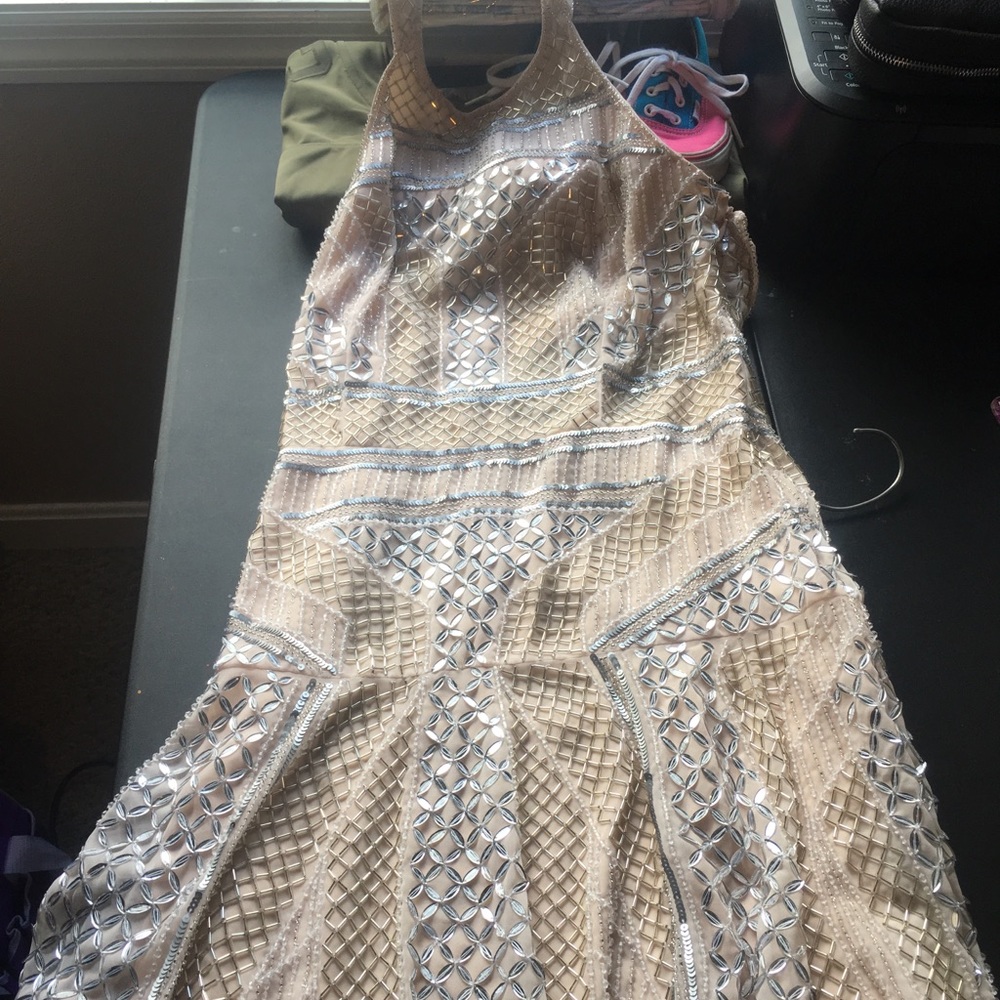 Parker Black sequins dress